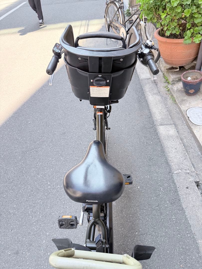 子供乗せ　ヤマハ　3人　電動アシスト自転車 チャイルドシート付き