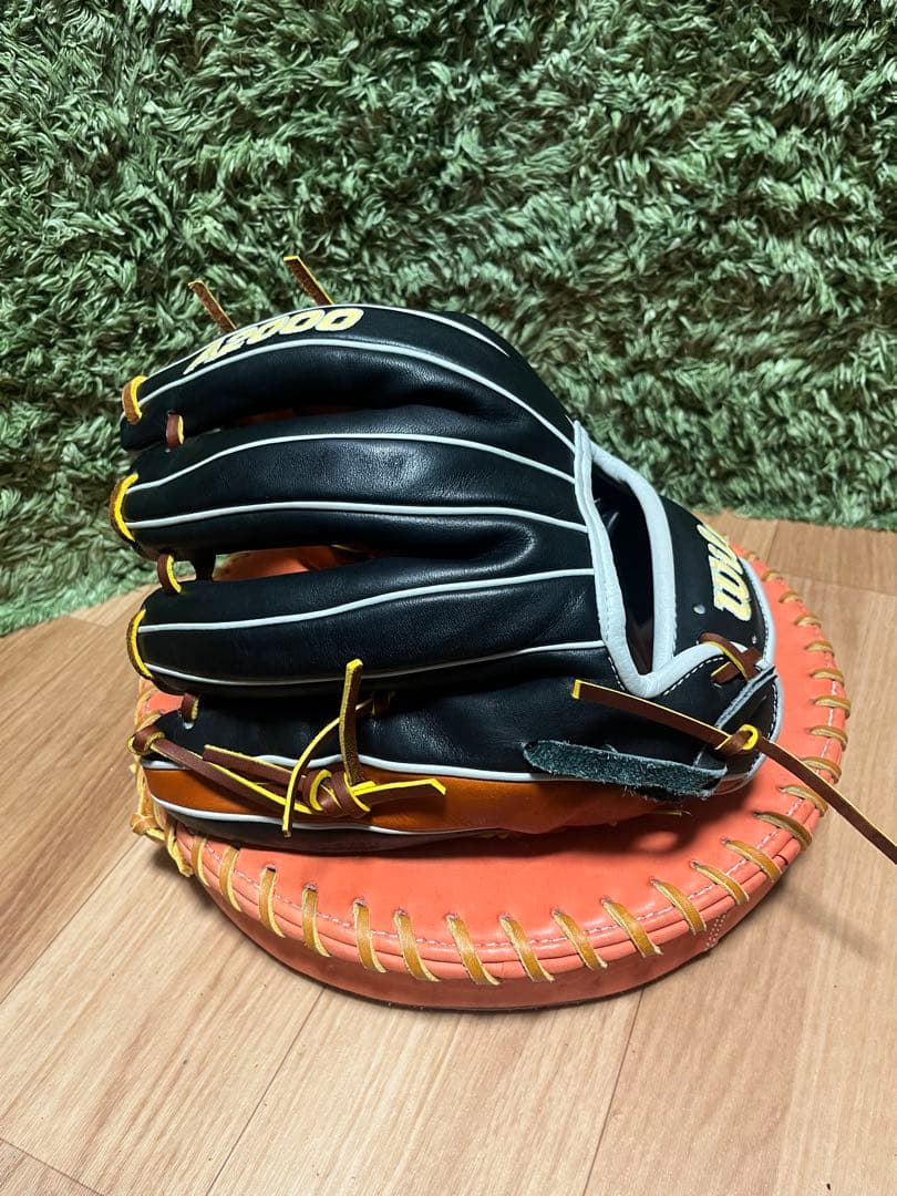 Wilson A2000 1975 硬式内野手用グラブ ブラック×ブラウン