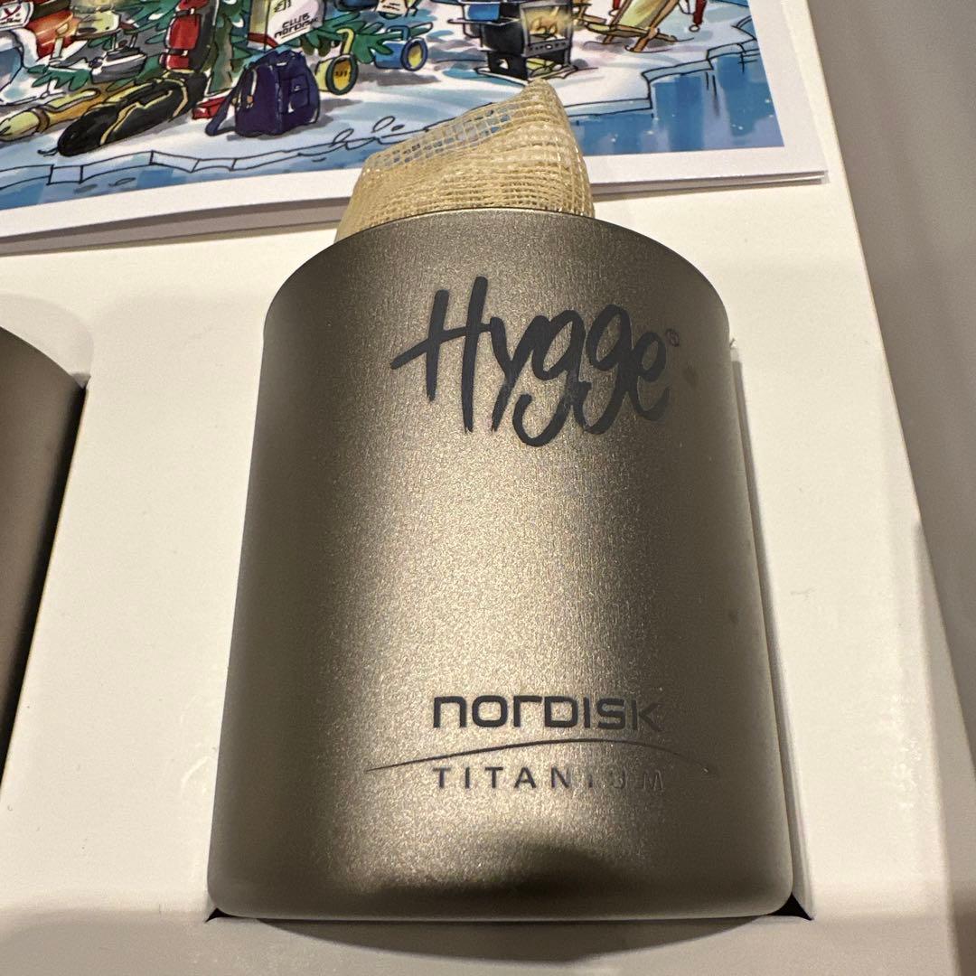 NORDISK チタンカップ　2か個