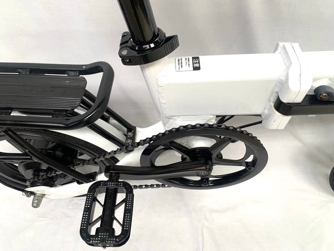 送料無料 Ever Blue ディスク 折り畳みアシスト電動自転車 動作確認済