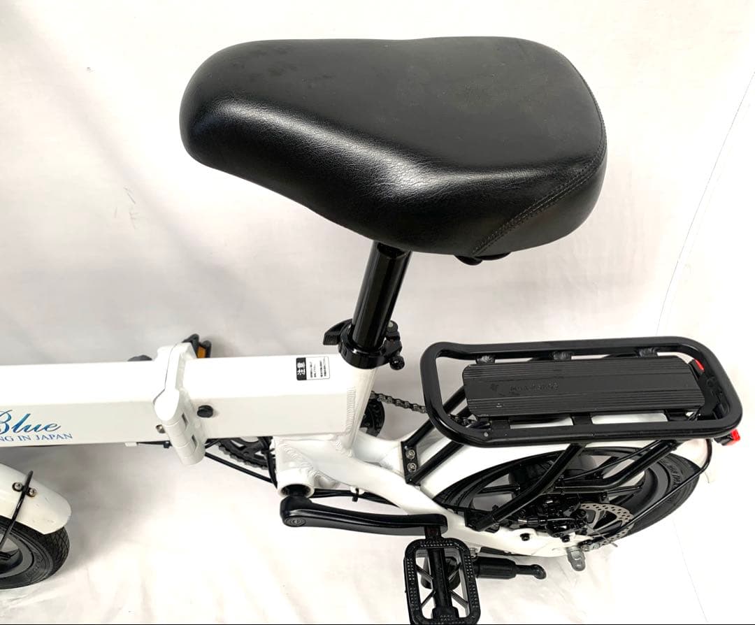 送料無料 Ever Blue ディスク 折り畳みアシスト電動自転車 動作確認済