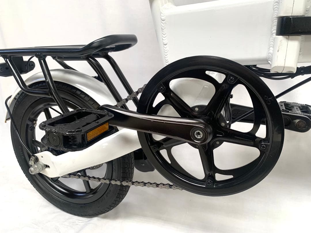 送料無料 Ever Blue ディスク 折り畳みアシスト電動自転車 動作確認済