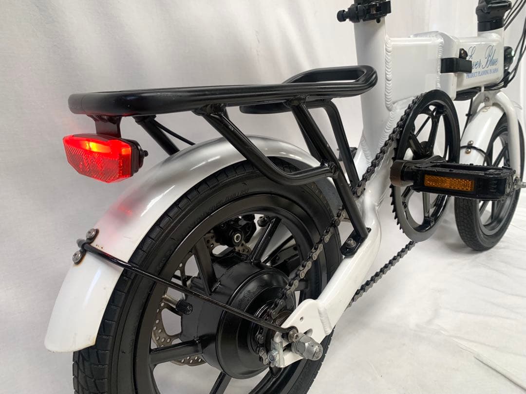 送料無料 Ever Blue ディスク 折り畳みアシスト電動自転車 動作確認済