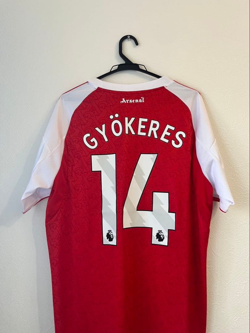 アーセナル GYÖKERES 14番 シャツ Lサイズ