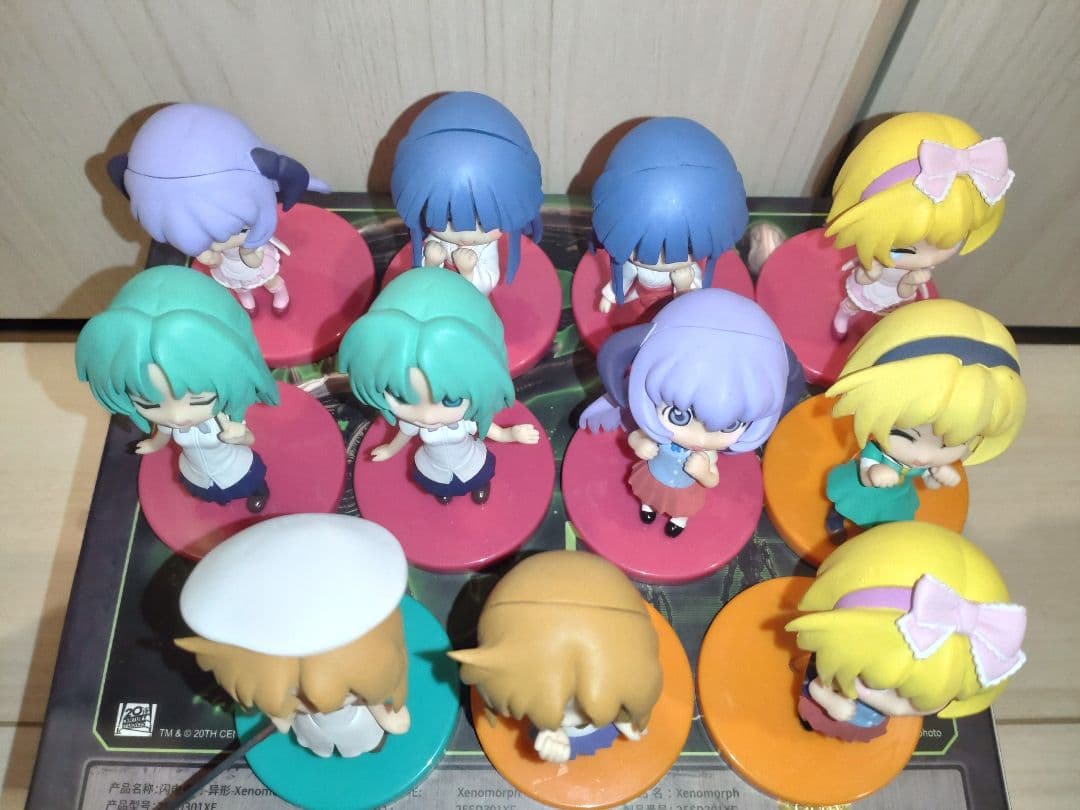 ひぐらしのなく頃に　でふぉめ　フィギュア　ガシャポン　セット