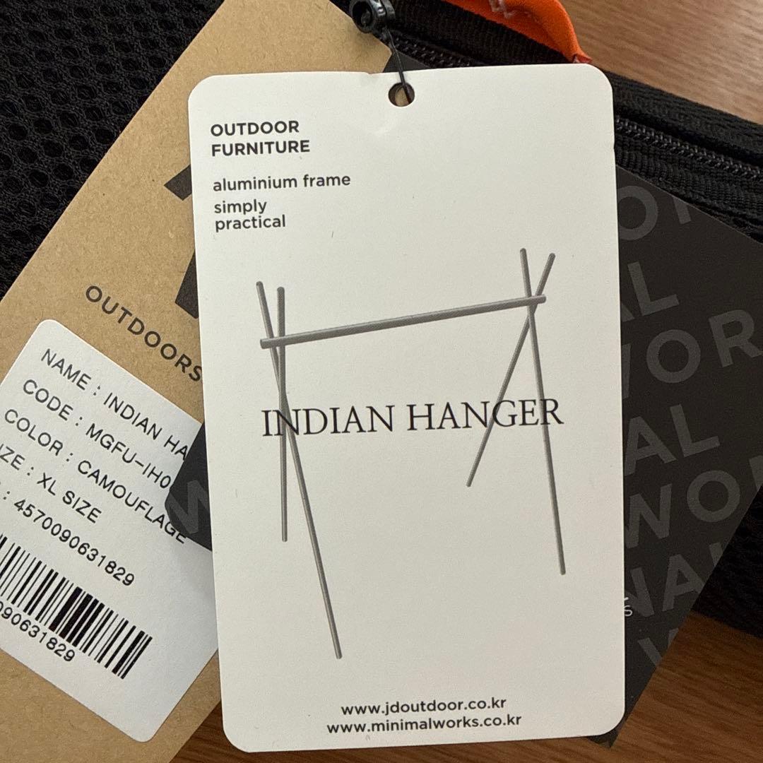 INDIAN HANGER アウトドアハンガー XLサイズ