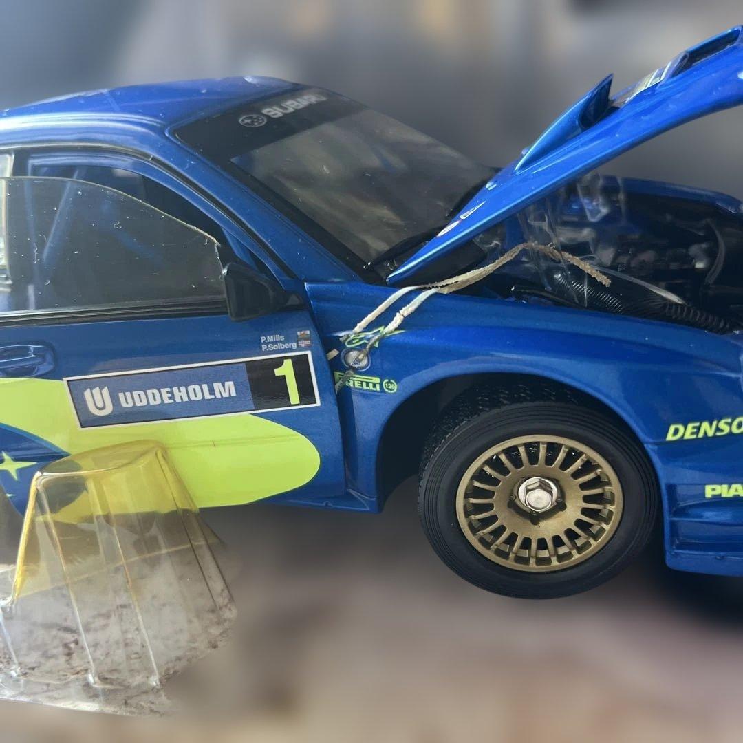 スバル WRC ラリーカー 1:18 ソルベルグ