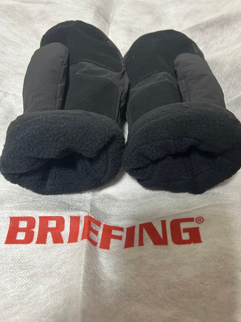 【美品】BRIEFING ミトン ブラック