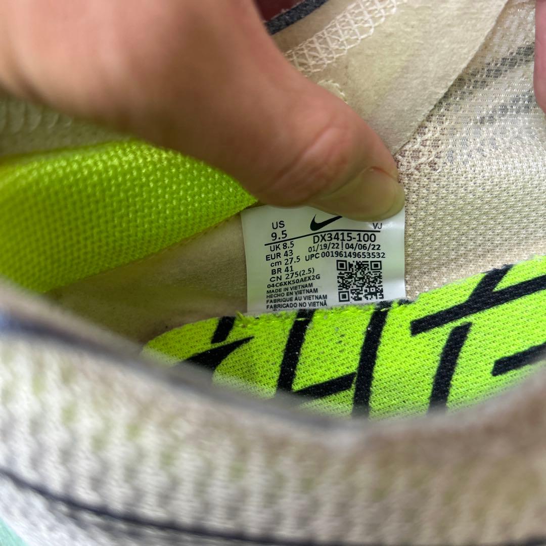 Nike DX3415-100 スパイクシューズ 9.5 US