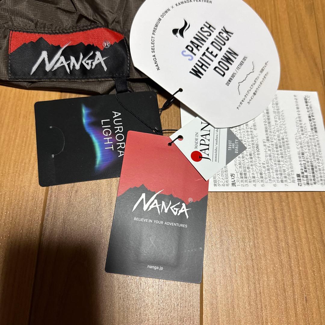 NANGA AURORA LIGHT 900DX 寝袋 焚き火 キャンプ