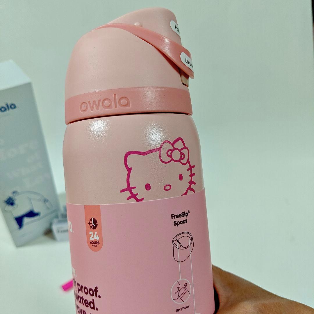 新品 Owala FreeSipｘHello Kitty水筒 32ozキティ