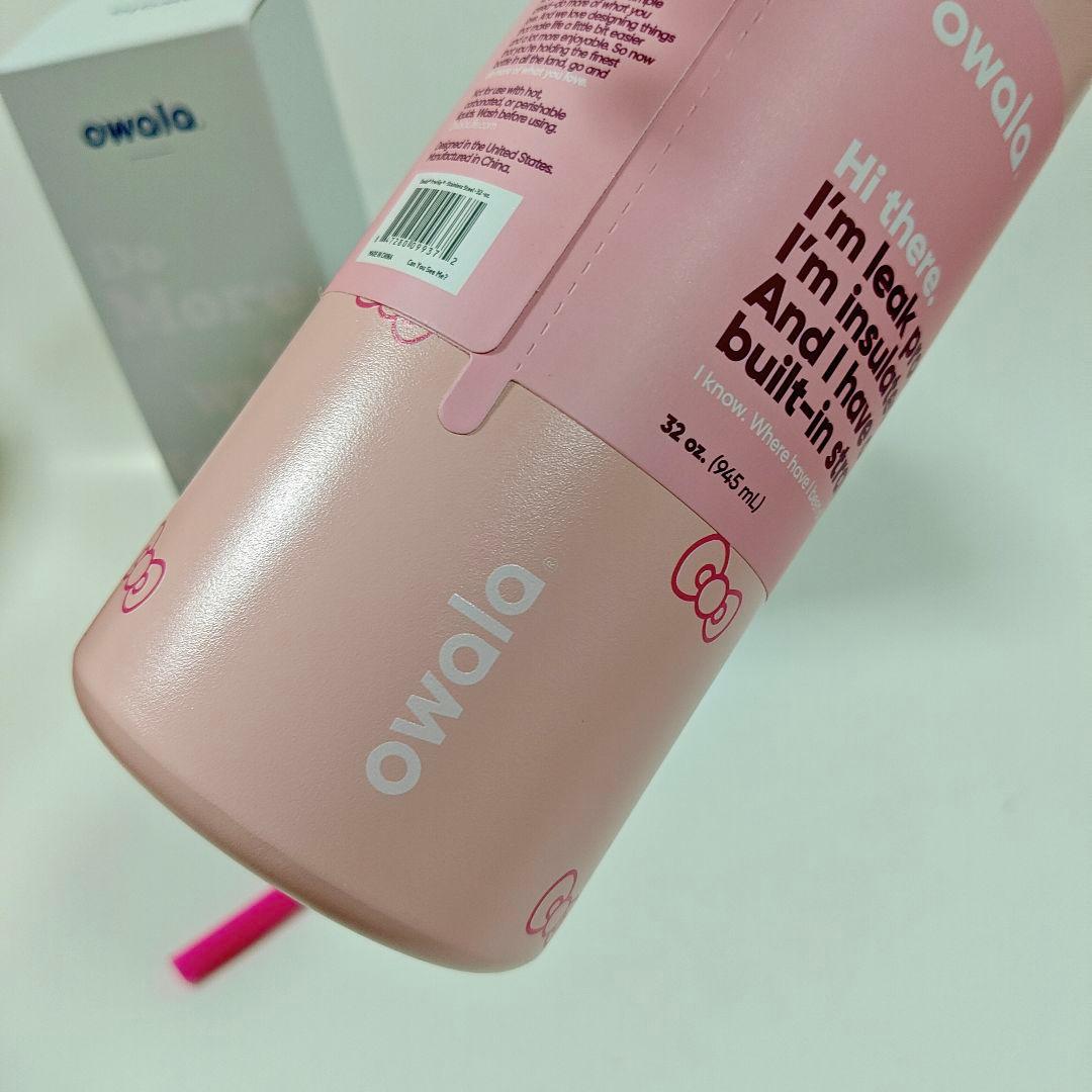 新品 Owala FreeSipｘHello Kitty水筒 32ozキティ