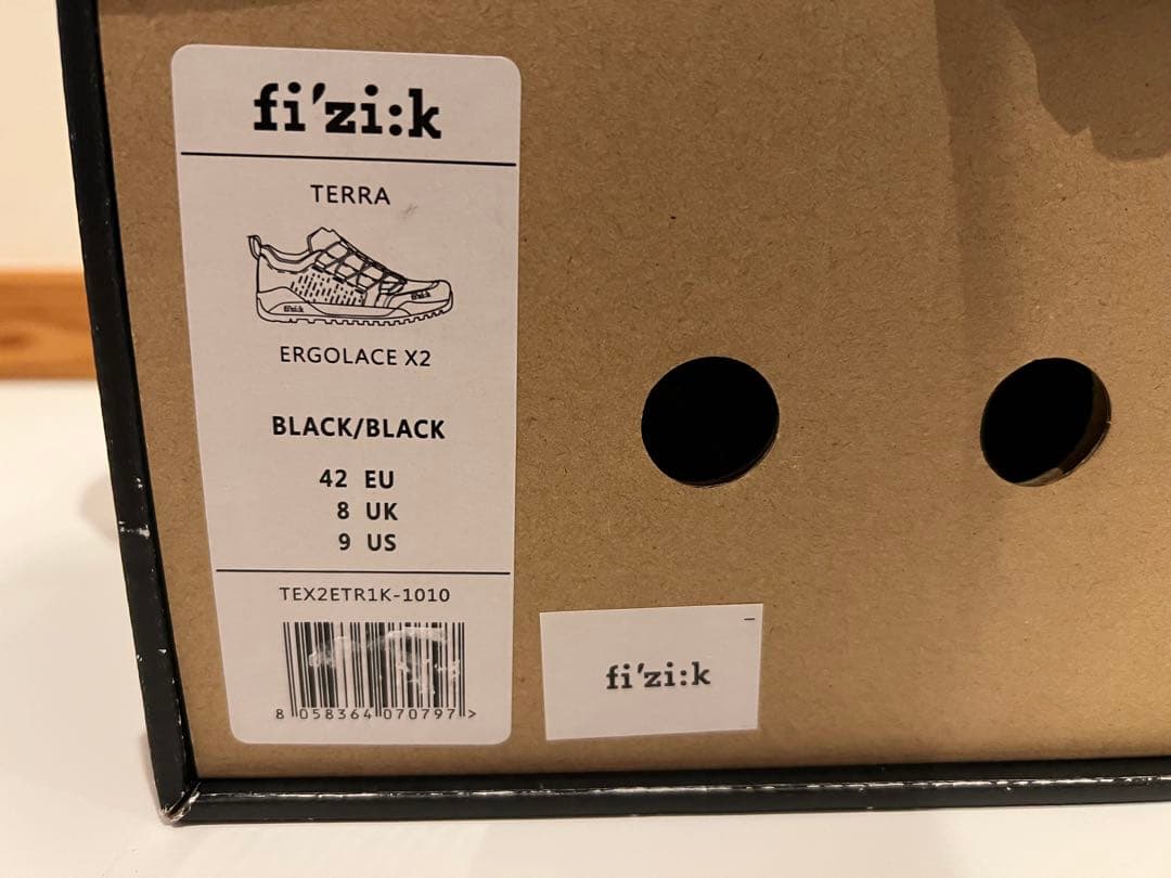fizik TERRA ERGOLACE X2 42 ビンディングシューズ未使用