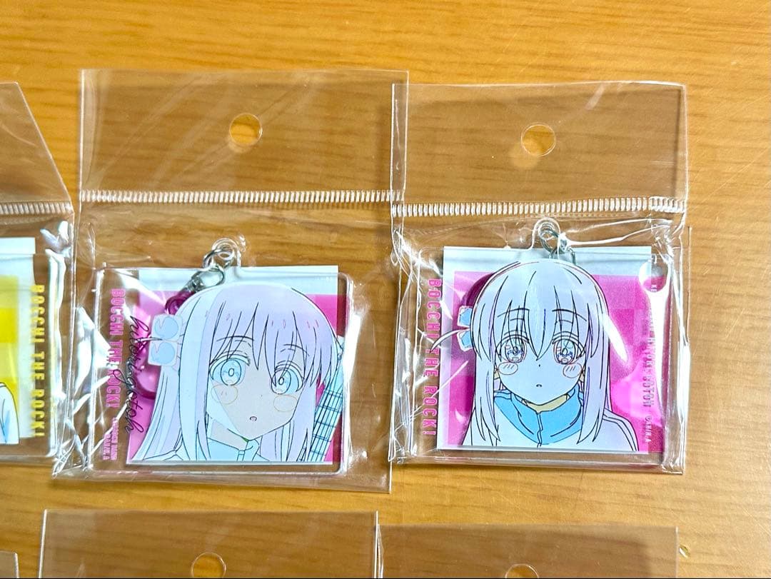 【未開封品】劇場総集編 ぼっち・ざ・ろっく 原画アクリルキーホルダー 8点セット