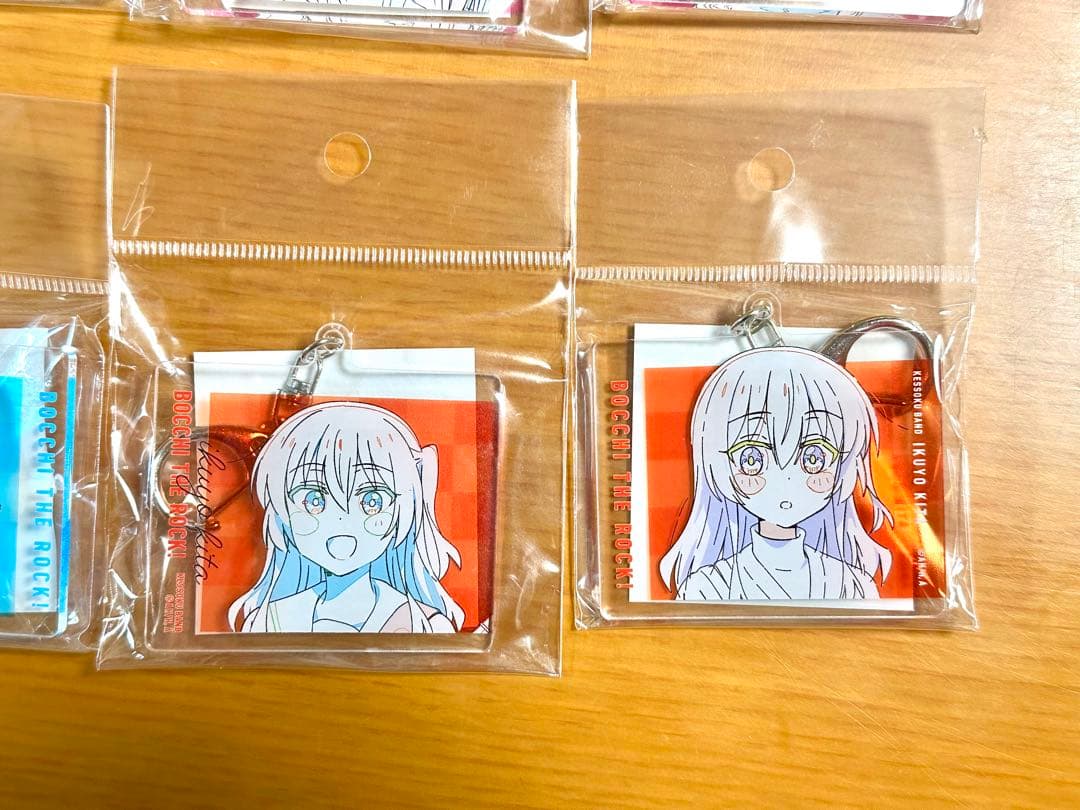 【未開封品】劇場総集編 ぼっち・ざ・ろっく 原画アクリルキーホルダー 8点セット