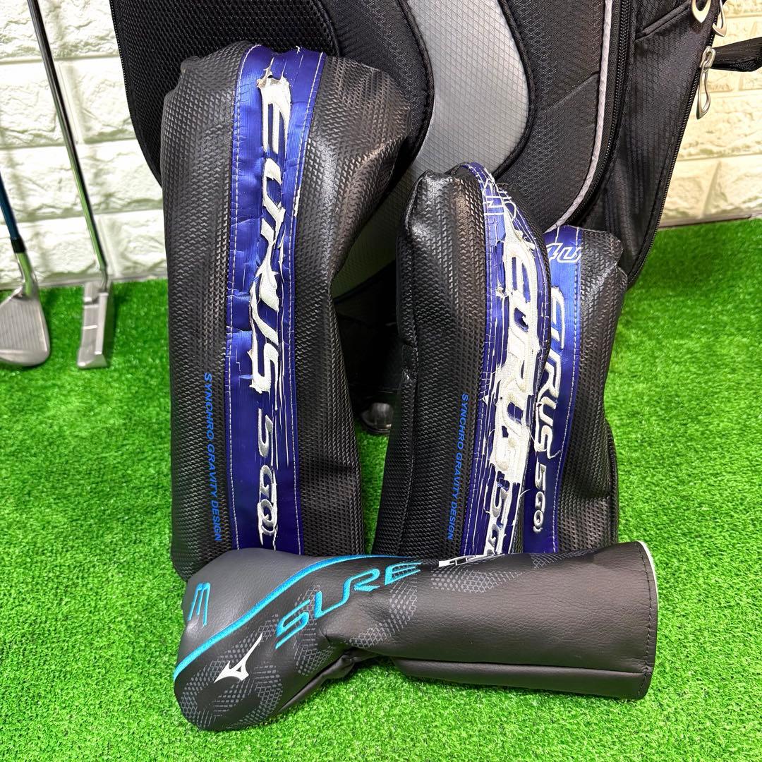 ゴルフセット　豪華　Mizuno EURUS 安心ブランド　ラウンド仕様　右打