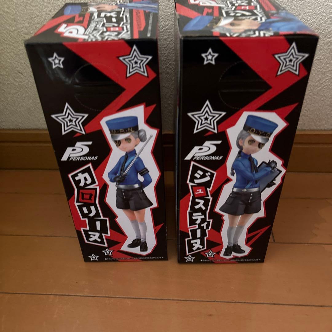 【未開封】ペルソナ5 プレミアムフィギュア カロリーヌ＆ジュスティーヌ2個セット