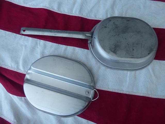 米軍実物　 メスキットパン　WYOTT　食器　アウトドア　315