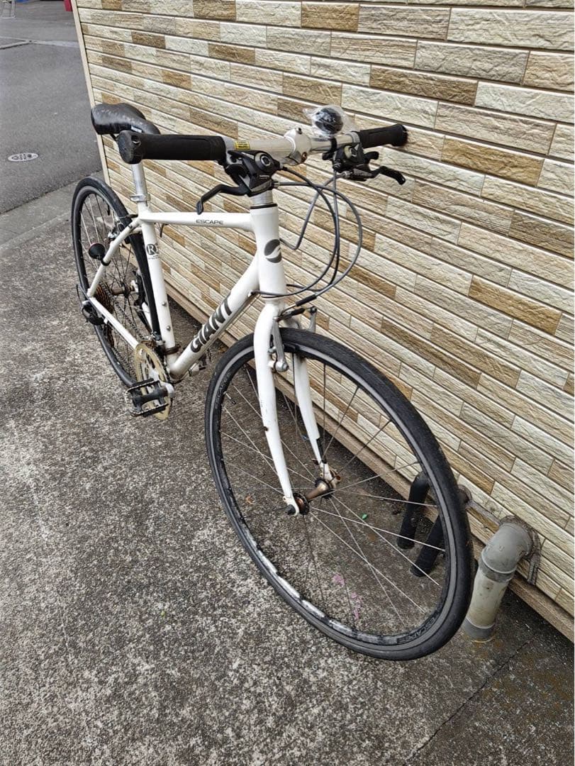 引取限定 中古 GIANTジャイアント クロスバイク 3×8段変速 470MM