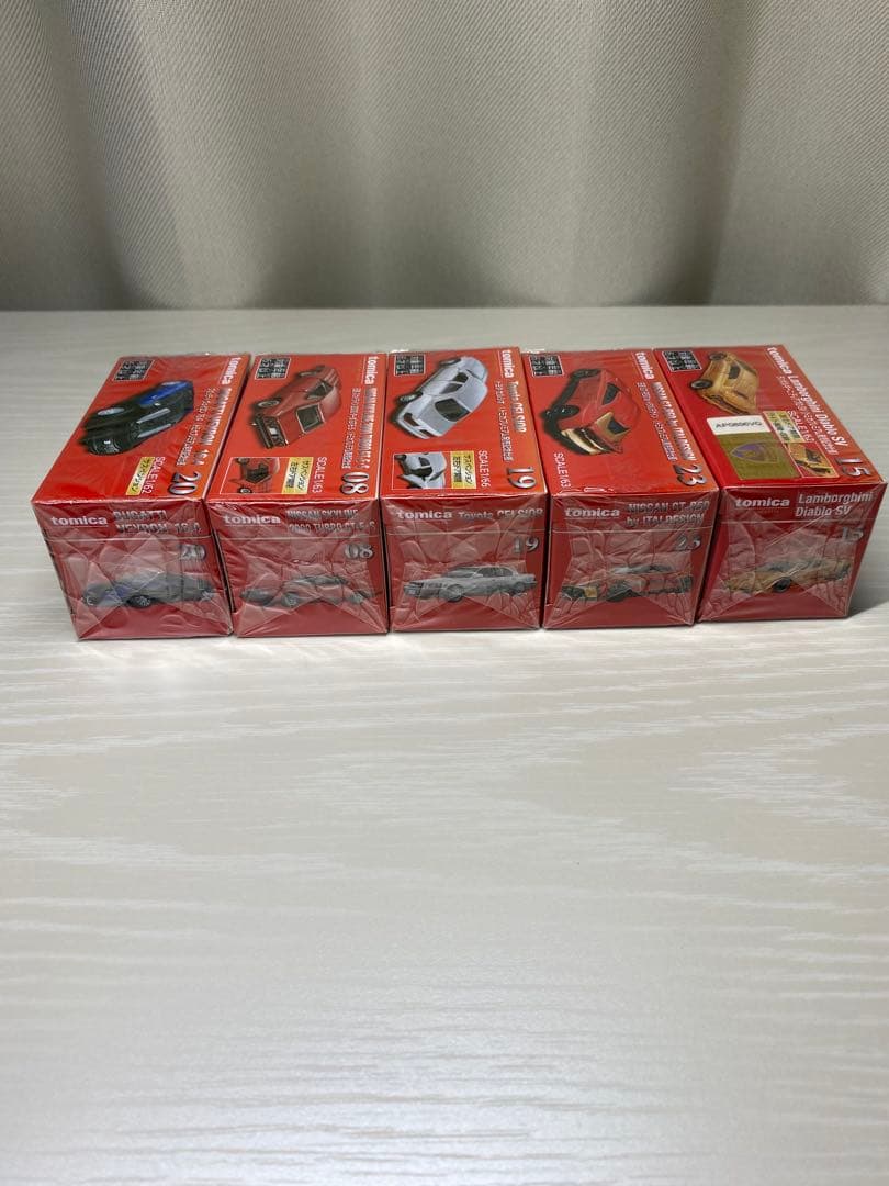 トミカ プレミアム 発売記念仕様 5台セット