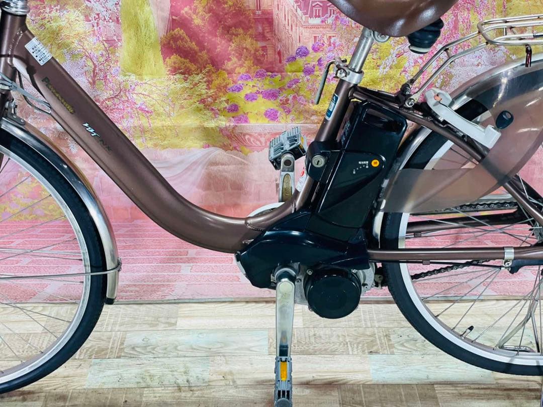 K2698 電動自転車パナソニック ビビ ママチャリ 26インチ 送料無料