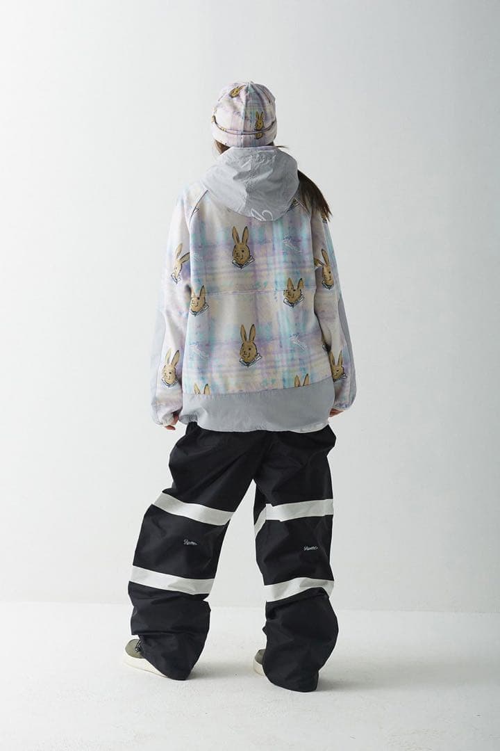スノーボード BSRABBIT  Fleece Hooded Jacket(L)