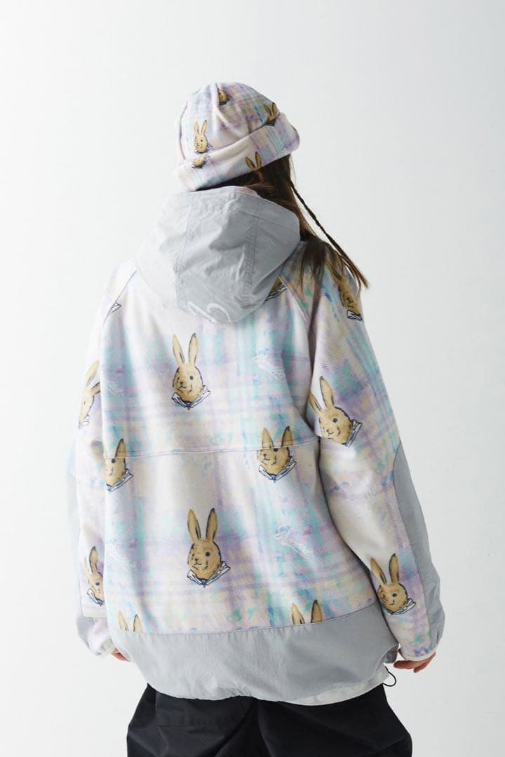 スノーボード BSRABBIT  Fleece Hooded Jacket(L)