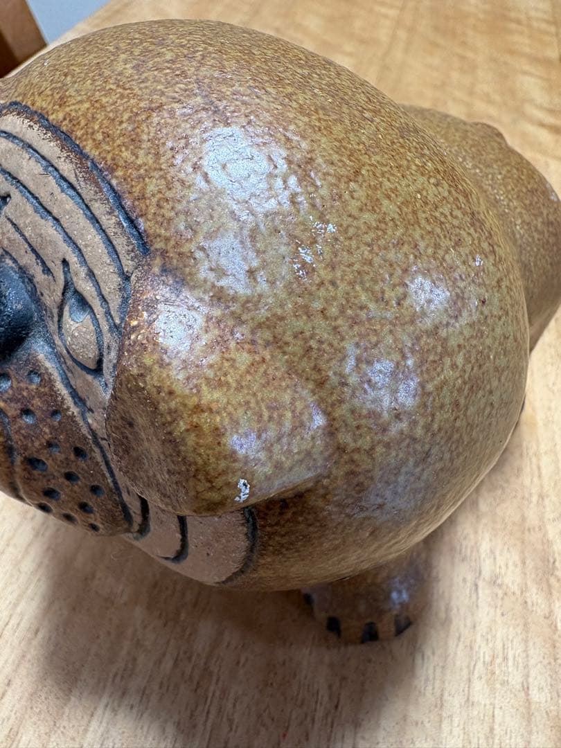 置物 Lisa Larson BULLDOG