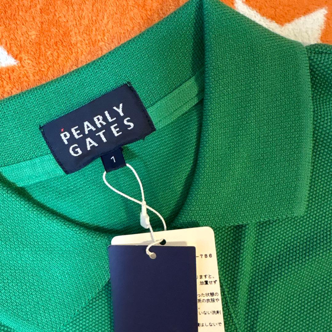 新品★PEARLY GATES グリーン ポロシャツ 1