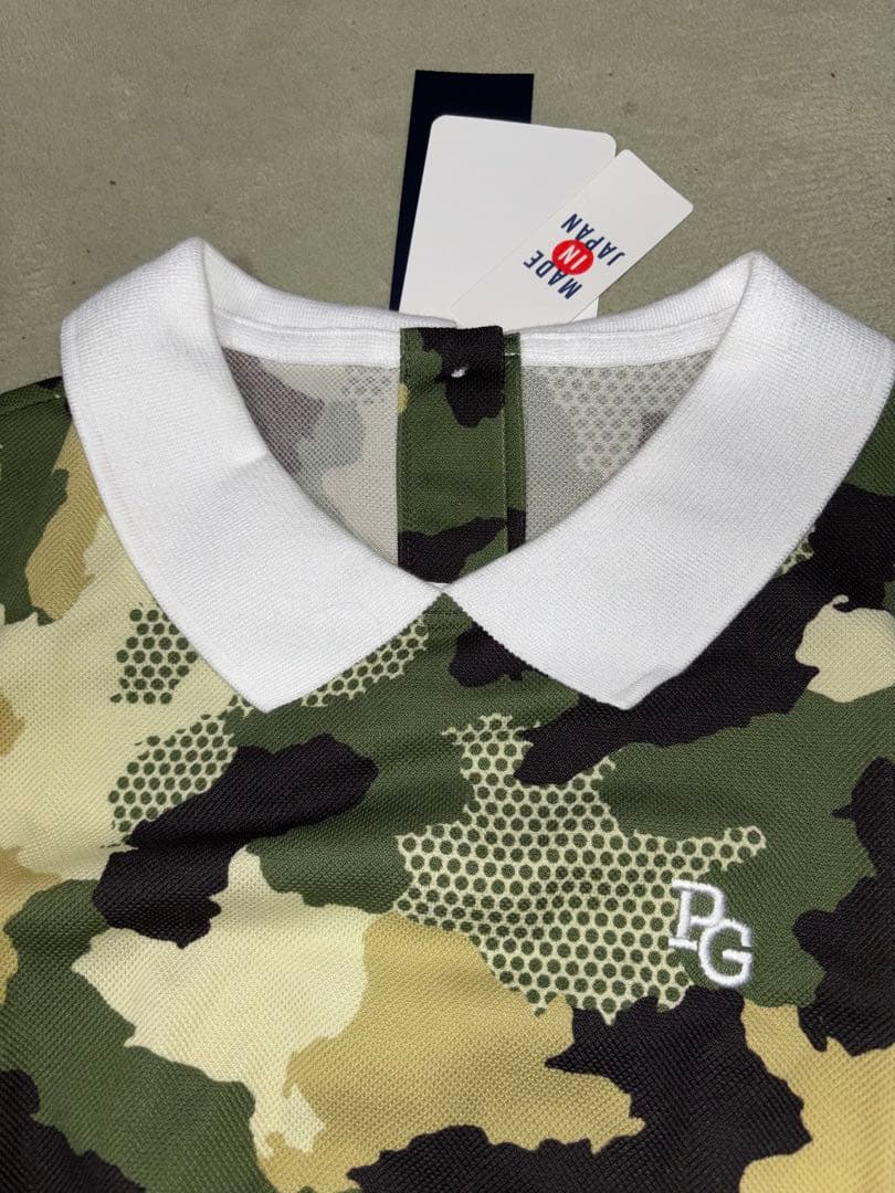 （新品）パーリーゲイツ、迷彩（カモフラ）柄シリーズ、ワンピース、サイズ0