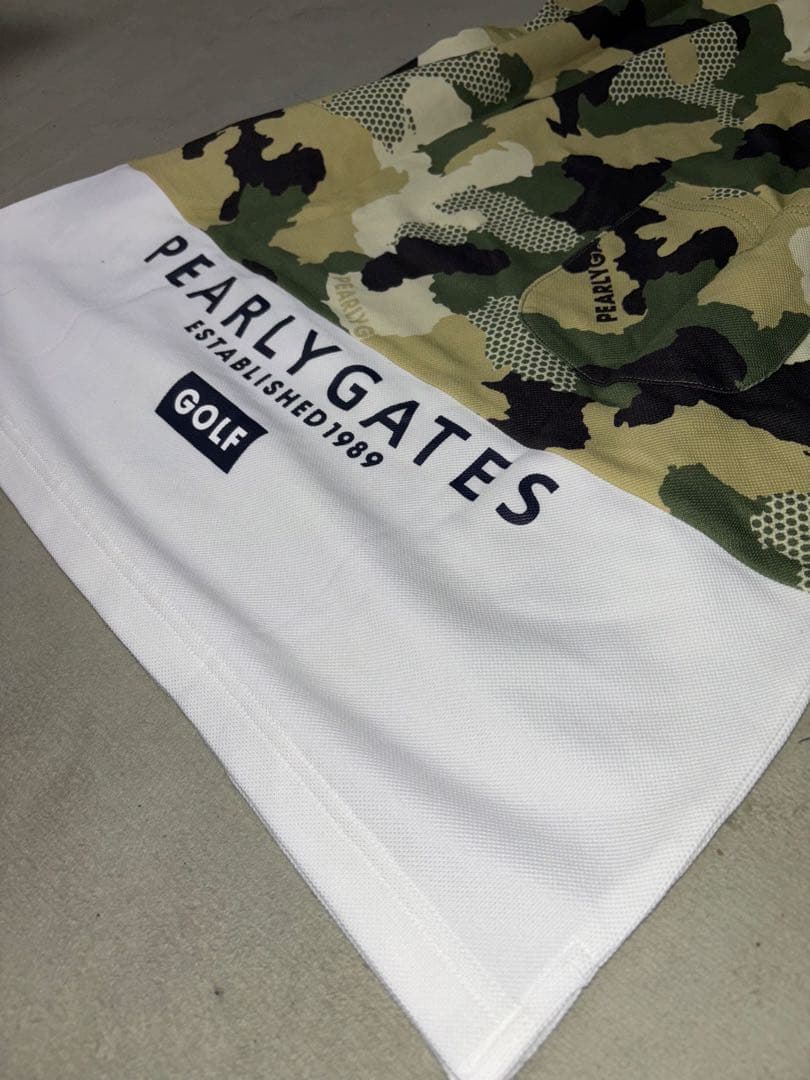 （新品）パーリーゲイツ、迷彩（カモフラ）柄シリーズ、ワンピース、サイズ0