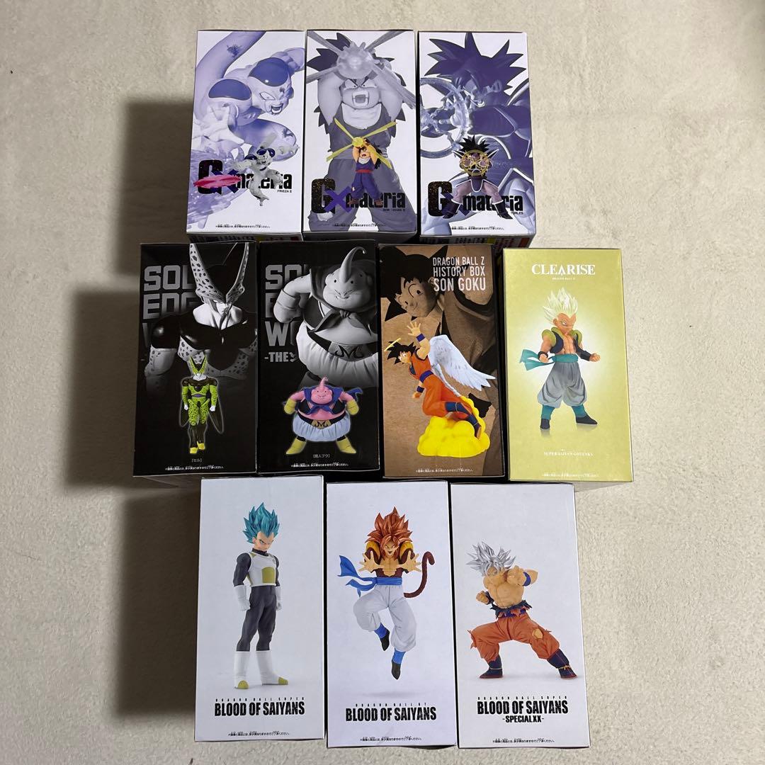 ドラゴンボール　プライズフィギュア10個まとめ売り