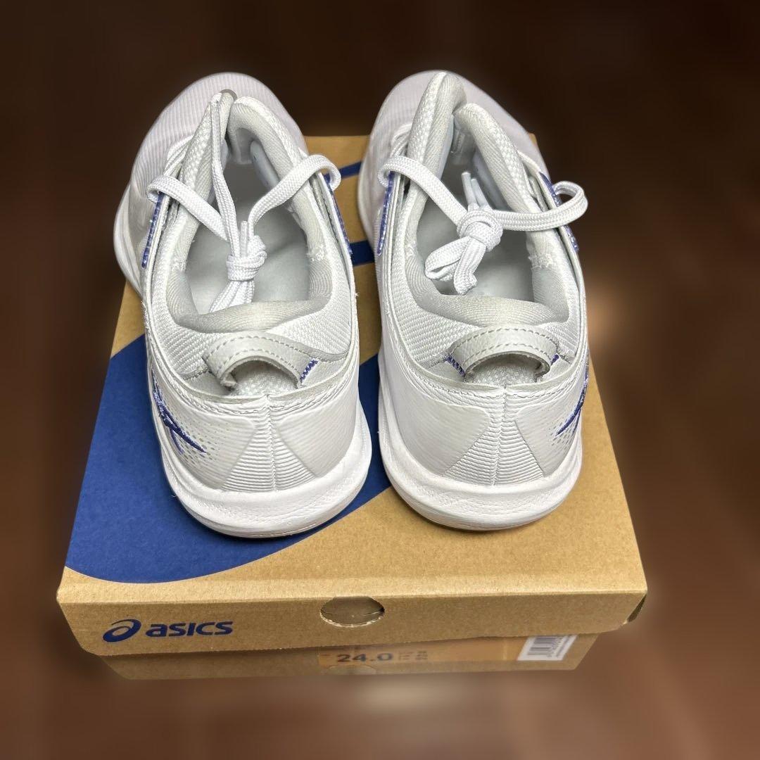 asics バスケシューズGLIDE NOVA FF4 ホワイト 24.0cm