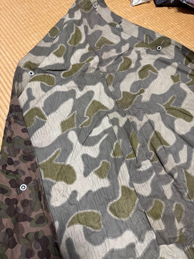 1970年製 実物 オーストリア軍幕 ポンチョ テント タープ ツェルトバーン