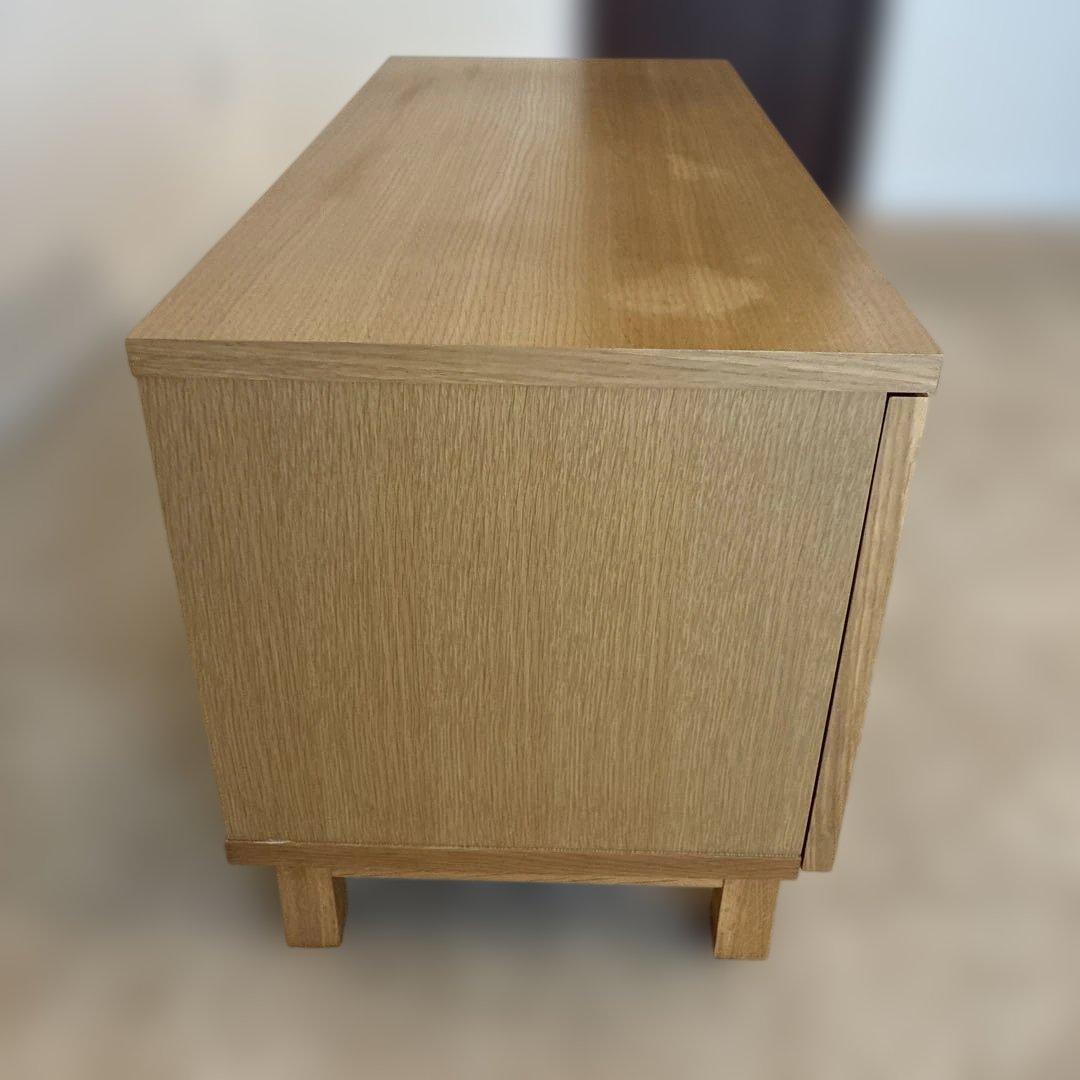 無印良品　木製AVラック　幅90cm