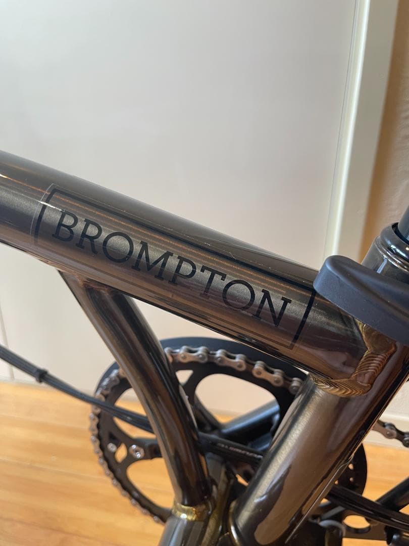 【ほぼ新品】BROMPTON C Line M6L ブラックラッカー／試乗のみ