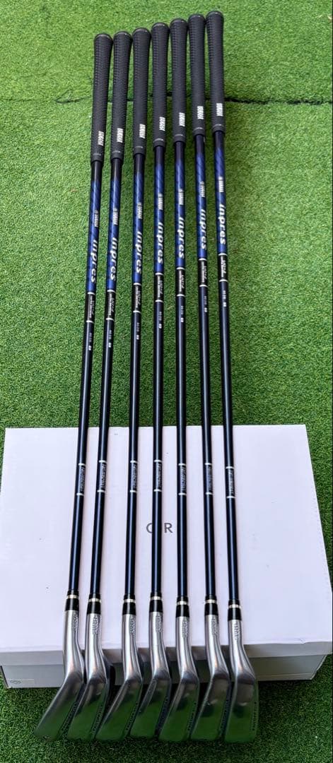 ヤマハ inpres UD+2 アイアン7本セット 6〜S R パター付