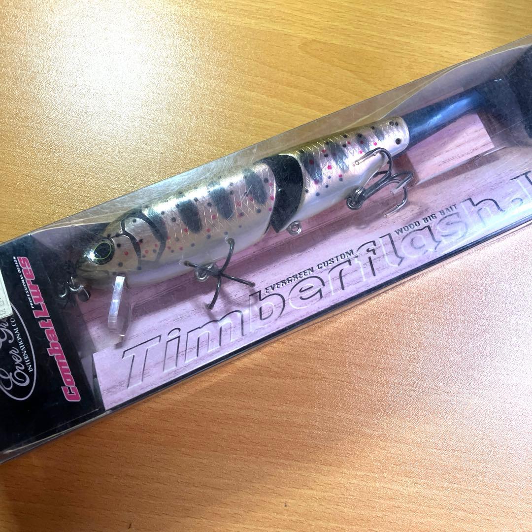 ティンバーフラッシュJr. アマゴ ダークレインボー evergreen 新品