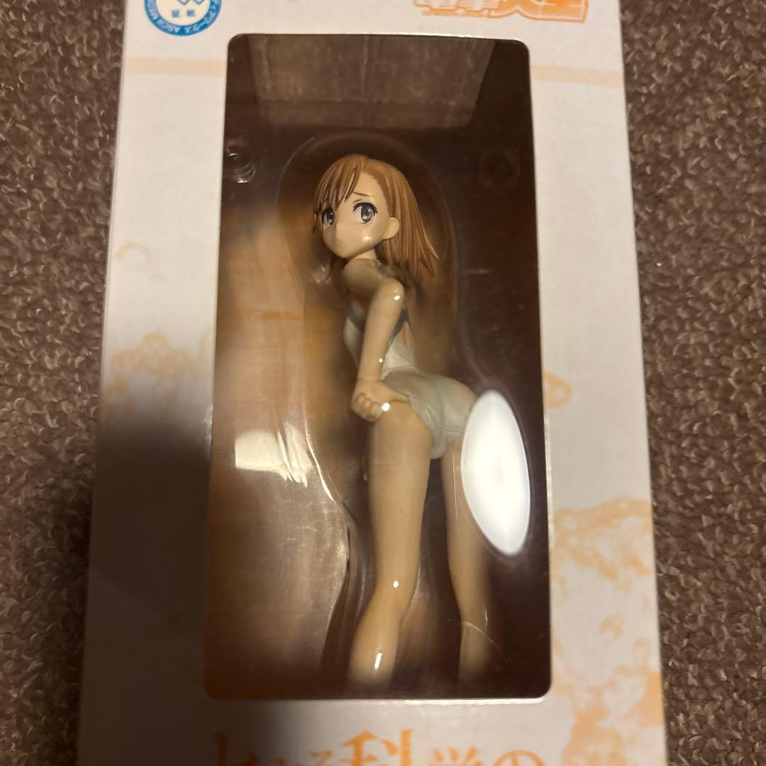 御坂美琴 白水着フィギュア アニメver.
