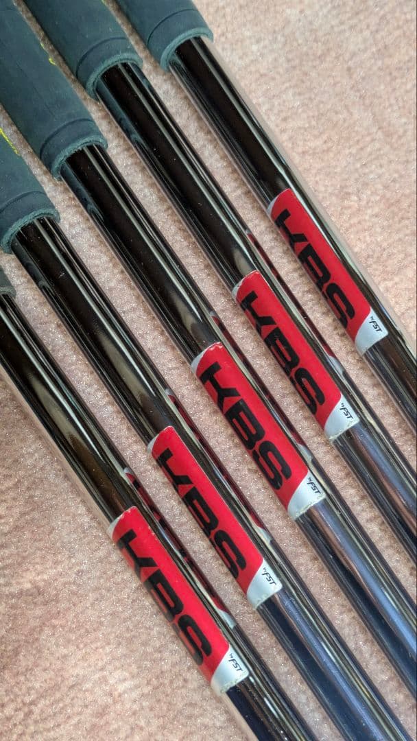 KBS S-TAPER 115 シャフト 5本セット