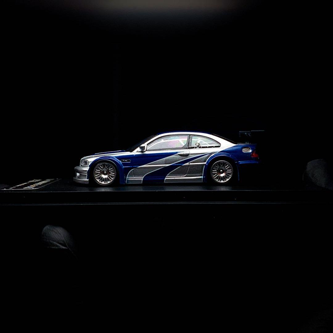 ミニカー 1/64 Ghost Player  M3 E46 GTR