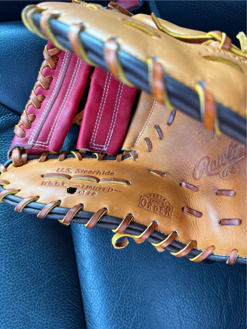 ローリングス　ファーストミット　軟式　限定　岡本モデル