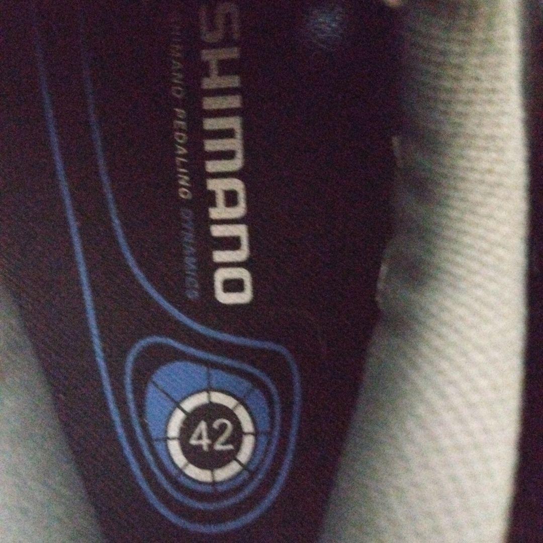 Shimano RP5 シューズ 42 クリート付き