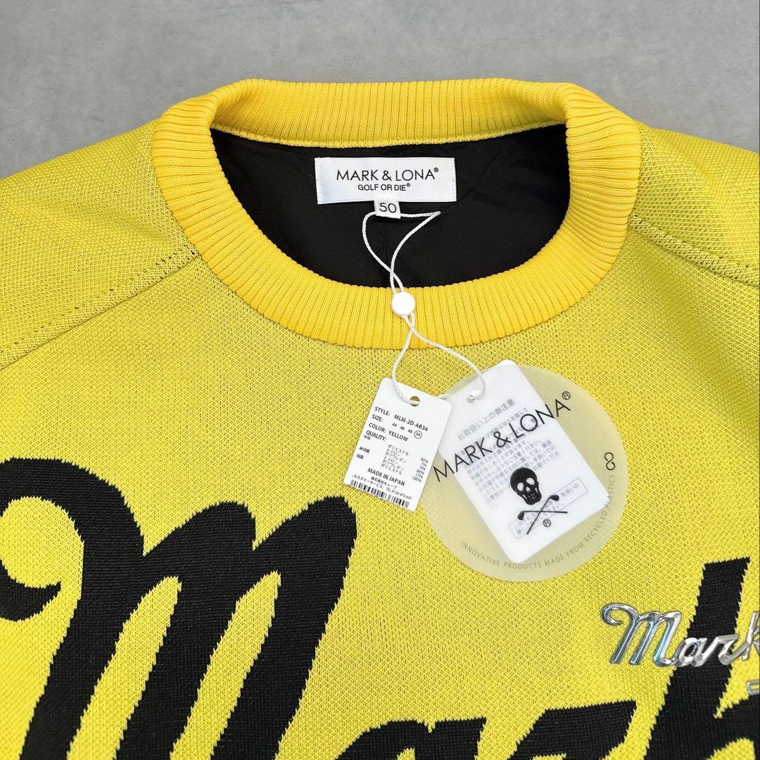 新品 ★ MARK&LONA ニット ブルゾン セーター マーク&ロナ 正規品