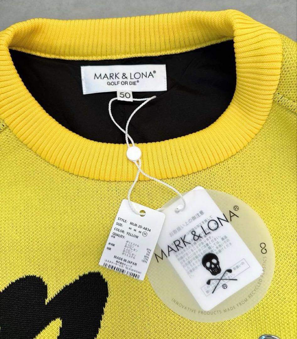 新品 ★ MARK&LONA ニット ブルゾン セーター マーク&ロナ 正規品