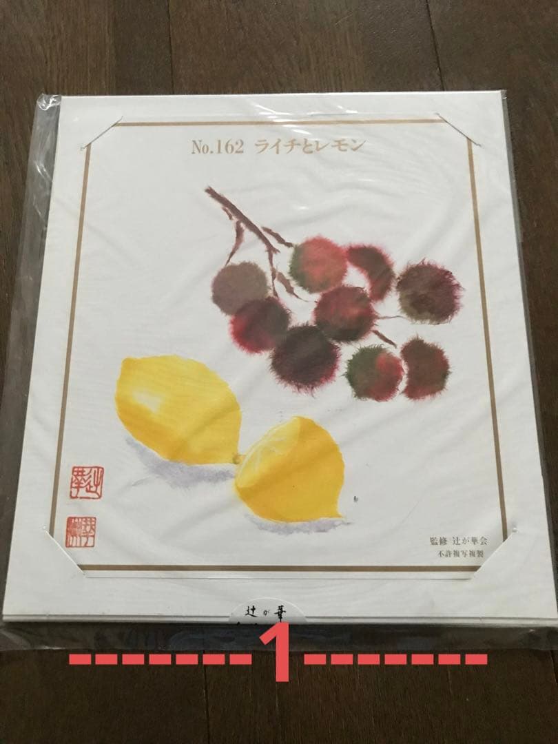 自分で作る和紙ちぎり絵　植物5枚セット