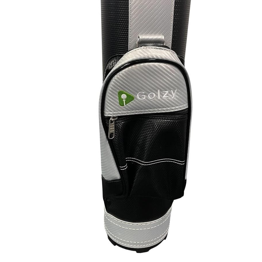 新品●Golzy● 自立式キャディバッグ・ゴルフクラブ5本セット 初心者・経験者