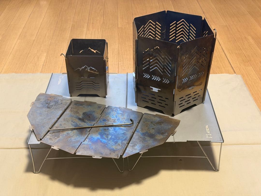 Soomloomチタン製焚火台Morpho サンゾー工務店RODAN類似商品
