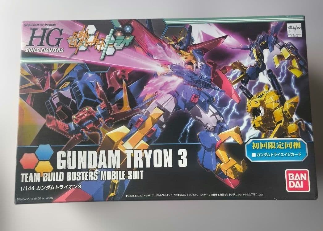 【激レア2体セット】HG ガンダムトライオン3 ＆ ZZII（ダブルゼッツー）