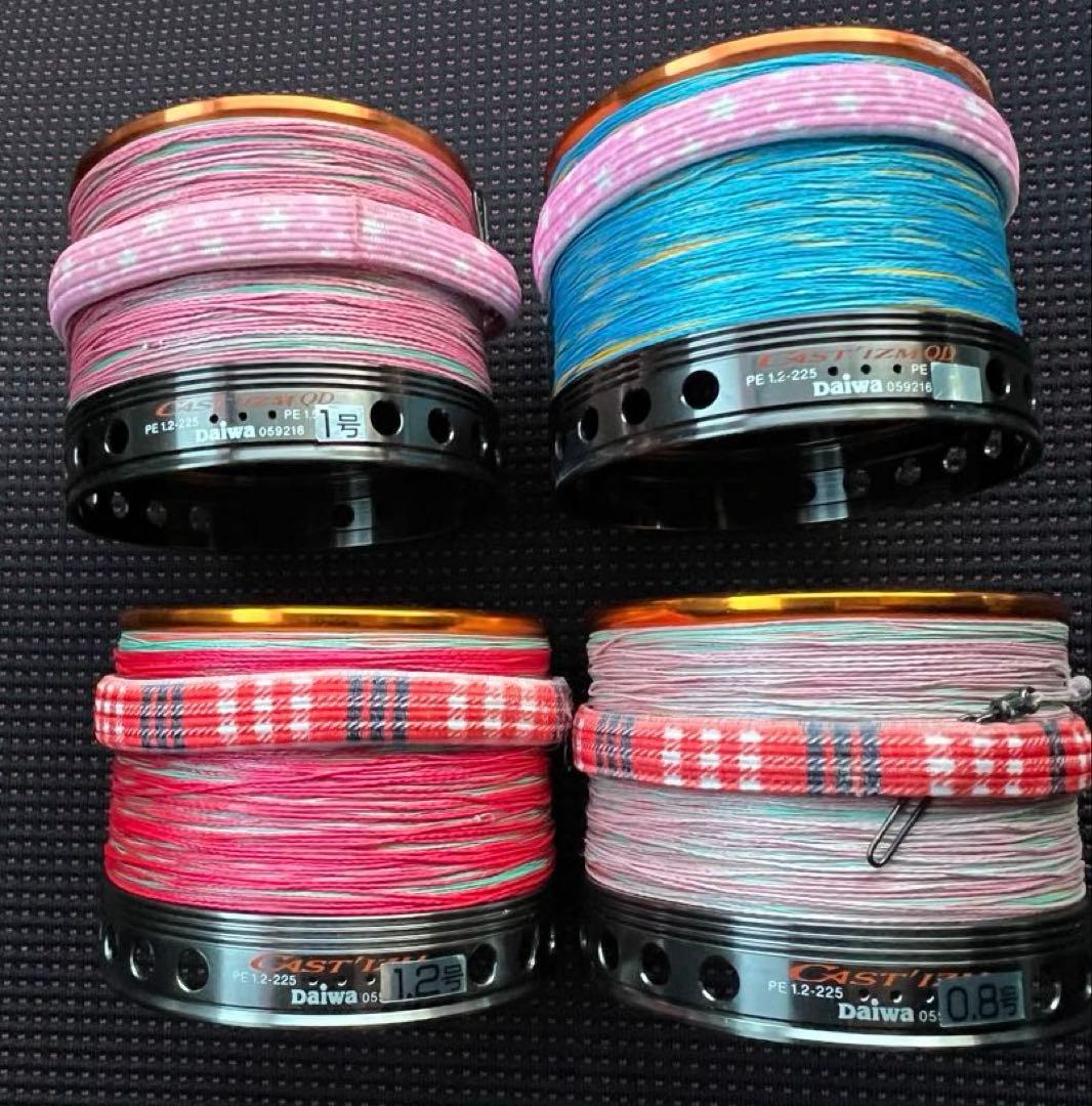DAIWA ダイワ キャスティズム 替えスプールまとめ